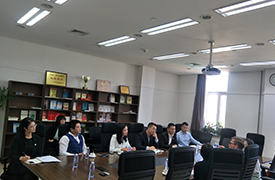 公司領(lǐng)導(dǎo)會見荷蘭恩斯赫德市經(jīng)濟、 教育、社會局局長一行